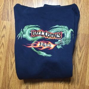 Dragon Billabong Blue Hoodie